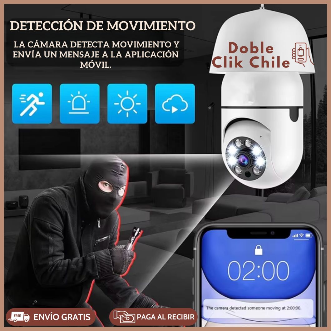 CÁMARA DE SEGURIDAD FULL HD 360°